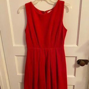 Red Sleeveless Dress